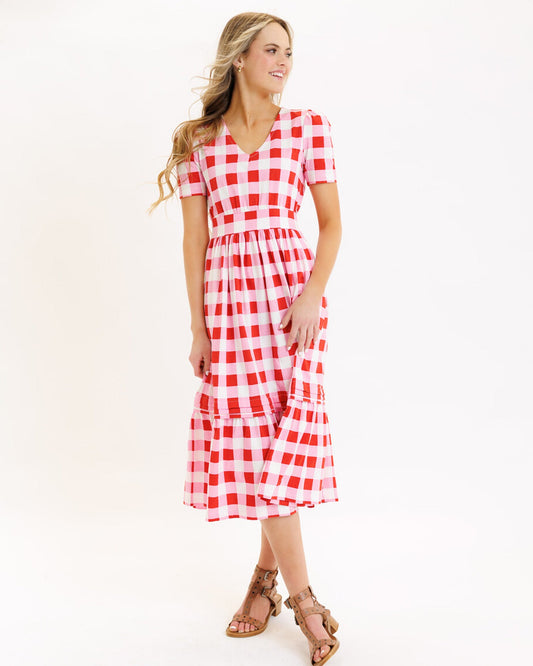 Breeze Cotton Midi Dress